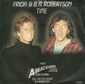 Frida & B. A. Robertson - Time (7", Single)