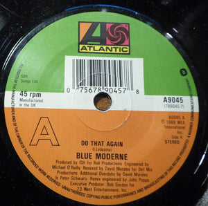Blue Moderne - Do That Again (7", Single)