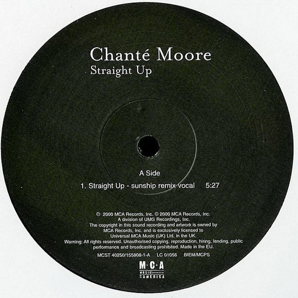 Chanté Moore - Straight Up (12