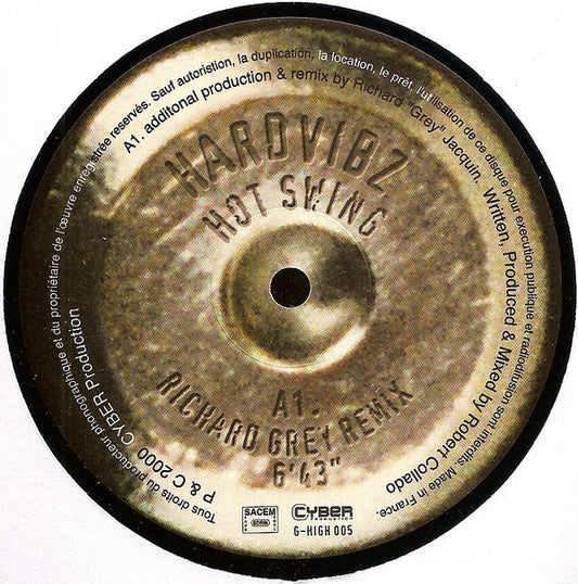 Hardvibz - Hot Swing (12")