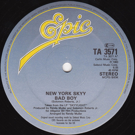 New York Skyy* - Bad Boy (12")