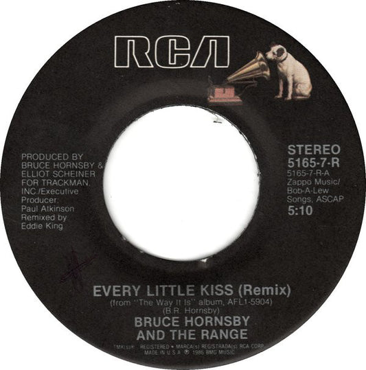 Bruce Hornsby And The Range - Every Little Kiss (7", Styrene, Ind)