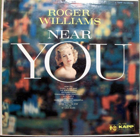 Roger Williams (2) - Near You (LP, Album)
