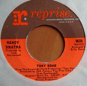 Nancy Sinatra - Tony Rome (7", Single)
