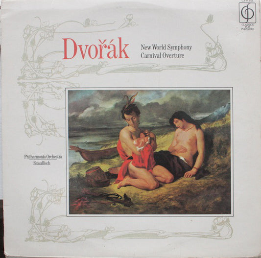Dvořák*, Philharmonia Orchestra, Sawallisch* - New World Symphony, Carnival Overture (LP, RE)