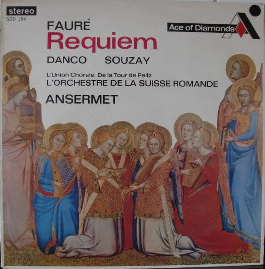 Fauré*, Danco*, Souzay*, L'Union Chorale De La Tour De Peilz, L'Orchestre De La Suisse Romande - Requiem Op. 48 (LP)