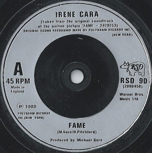 Irene Cara - Fame (7", Single)