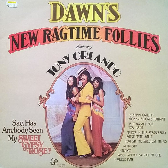 Dawn (5) Featuring Tony Orlando - Dawn's New Ragtime Follies (LP, Album)