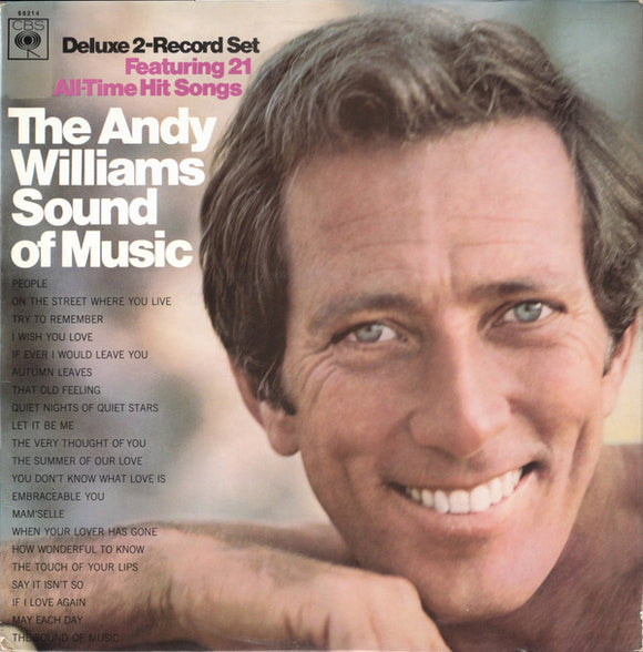 Andy Williams - The Andy Williams Sound Of Music (2xLP, Album, Comp)
