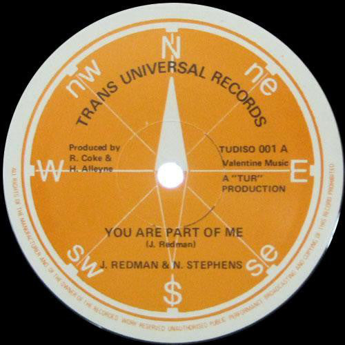 J. Redman* & N. Stephens* - You Are Part Of Me / For The Good Time (12