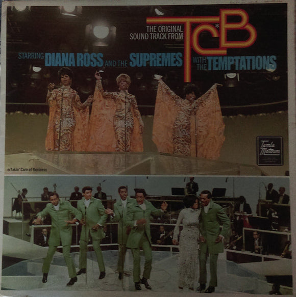 Diana Ross And The Supremes With The Temptations - The Original Soundtrack From TCB (LP, Album)