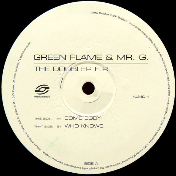 Green Flame & Mr. G.* - The Doubler E.P. (2x12