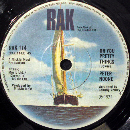 Peter Noone - Oh You Pretty Things (7