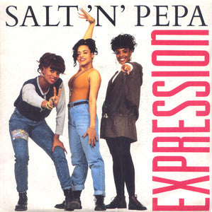 Salt 'N' Pepa - Expression (7", Single)