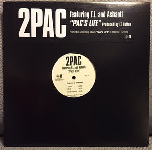 2Pac Featuring T.I. & Ashanti - Pac's Life (12", Single)