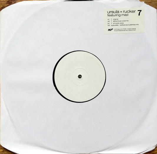 Ursula Rucker Featuring MAD* - 7 (12", EP, Promo, W/Lbl)