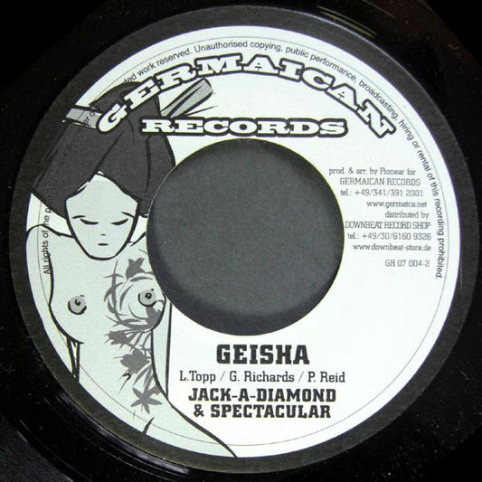Jack-A-Diamond & Spectacular / Backyard Crew - Geisha / Backyard (7")