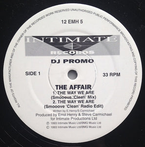 The Affair (3) - The Way We Are (12", Promo)