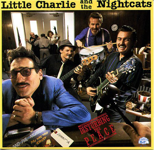 Little Charlie And The Nightcats - Disturbing The Peace (LP, Album)