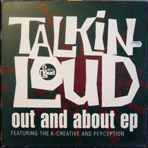 Perception And The K-Creative - Out And About EP (12", EP)