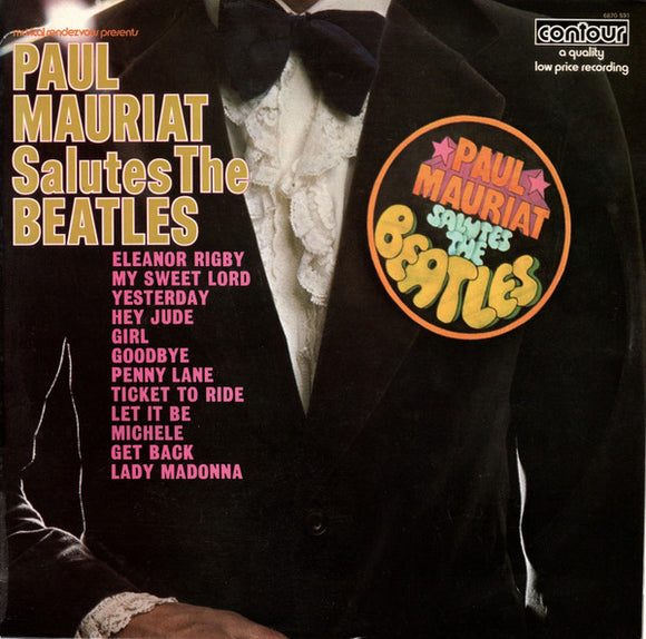 Paul Mauriat And His Orchestra - Paul Mauriat Salutes The Beatles (LP, Album)