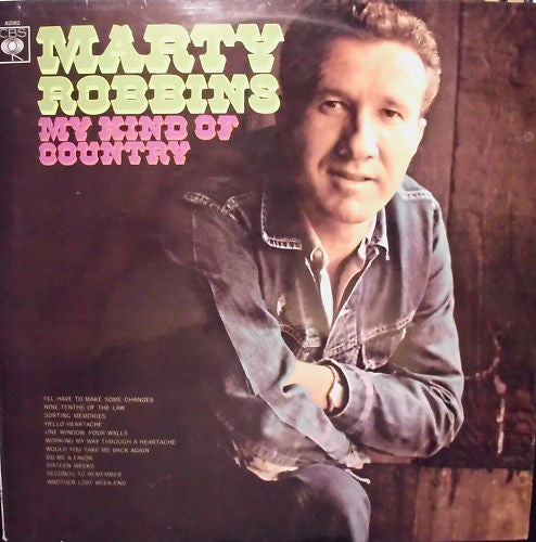 Marty Robbins - My Kind Of Country (LP, Album, Mono)