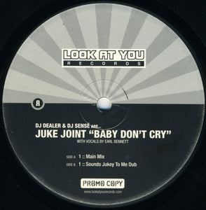 Juke Joint - Baby Don't Cry (12", Promo)