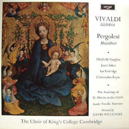 Vivaldi* / Pergolesi* • The Choir Of King's College Cambridge* • The Academy Of St. Martin-in-the-Fields - Gloria / Magnificat (LP, RE)