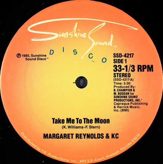 Margaret Reynolds & KC (4) - Take Me To The Moon (12")