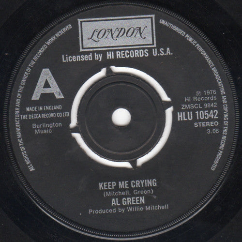 Al Green - Keep Me  Crying (7