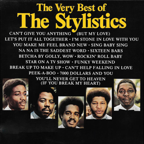 The Stylistics - The Very Best Of The Stylistics (LP, Comp, RE)