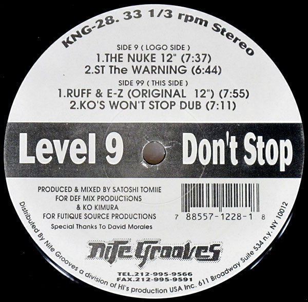 Level 9 - Don't Stop (12")