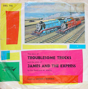 Johnny Morris (3) - Troublesome Trucks / James And The Express (7", Mono, RE)
