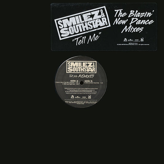 Smilez & Southstar - Tell Me (Remixes) (12", Promo)