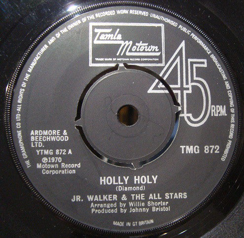Jr. Walker & The All Stars* - Holly Holy (7
