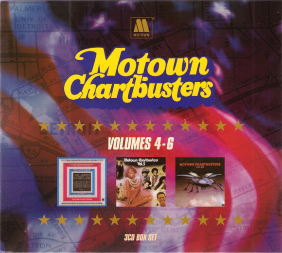 Various - Motown Chartbusters Volumes 4-6 (3xCD, Album, Comp + Box)