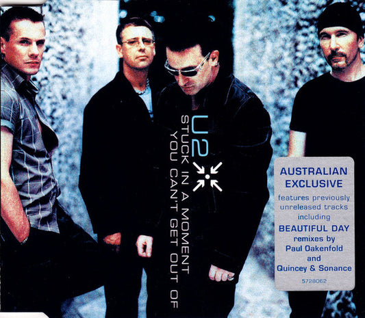 U2 - Stuck In A Moment You Can't Get Out Of (CD, Single)