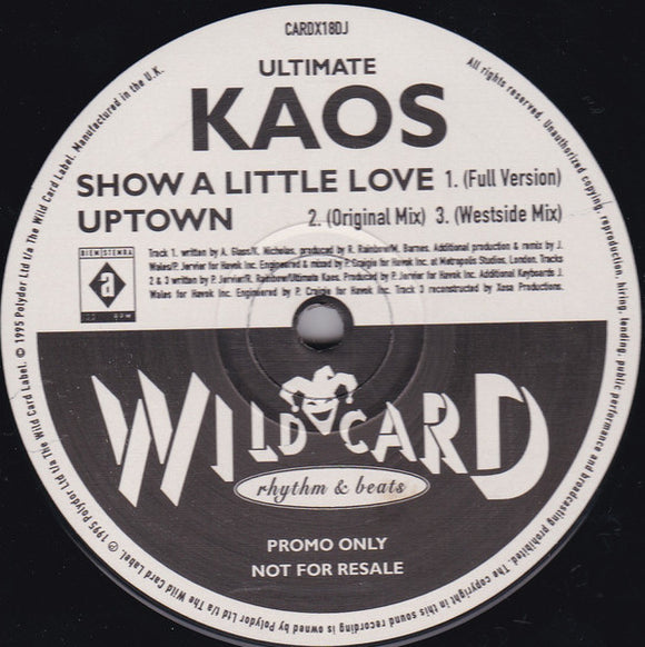 Ultimate Kaos - Show A Little Love (12