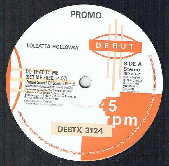 Loleatta Holloway - Do That To Me (Set Me Free) (12