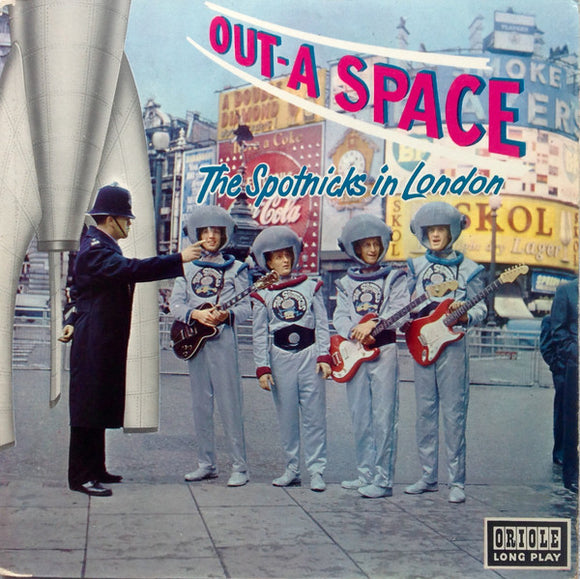 The Spotnicks - Out-A-Space, The Spotnicks In London (LP, Album, Mono)