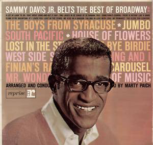 Sammy Davis Jr. - Sammy Davis Jr. Belts The Best Of Broadway (LP)