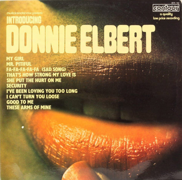 Donnie Elbert - Introducing Donnie Elbert (LP, Album, RE)