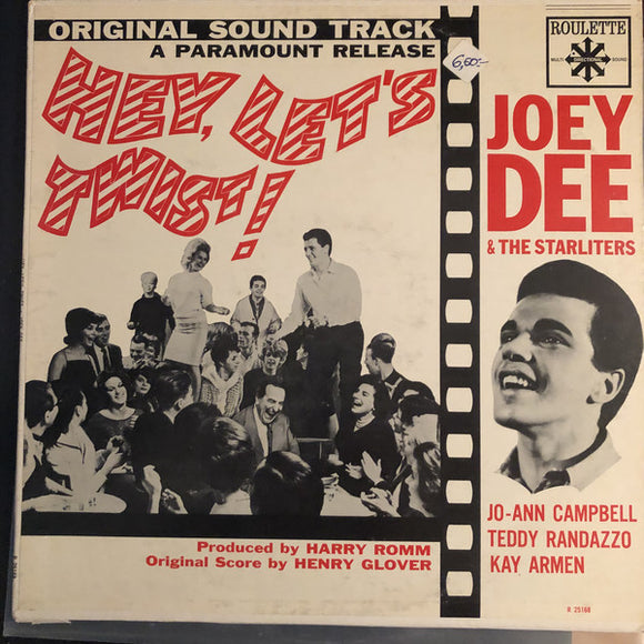 Joey Dee & The Starliters - Hey, Let's Twist! (Original Soundtrack Recording) (LP, Album, Mono)