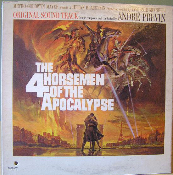 André Previn - The 4 Horsemen Of The Apocalypse (Original Sound Track) (LP, Mono)