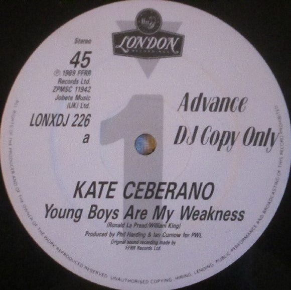 Kate Ceberano - Young Boys Are My Weakness (12