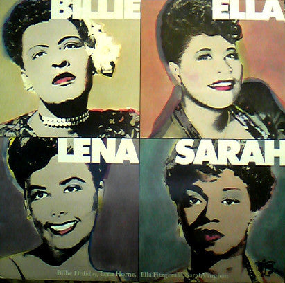Various - Billie, Ella, Lena, Sarah! (LP, Comp, Mono, RE)