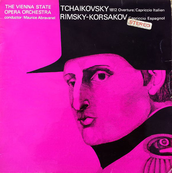 Tchaikovsky*, Rimsky-Korsakov* / The Vienna State Opera Orchestra*, Maurice Abravanel* - 1812 Overture (LP, Album, Club)