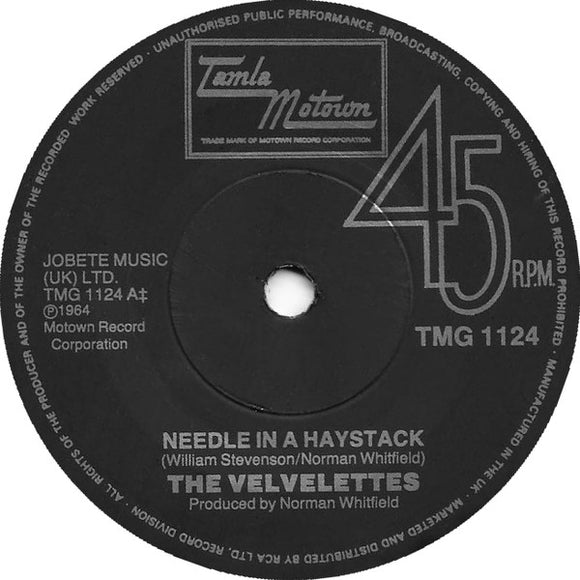 The Velvelettes - Needle In A Haystack (7