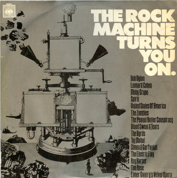 Various - The Rock Machine Turns You On (LP, Comp)