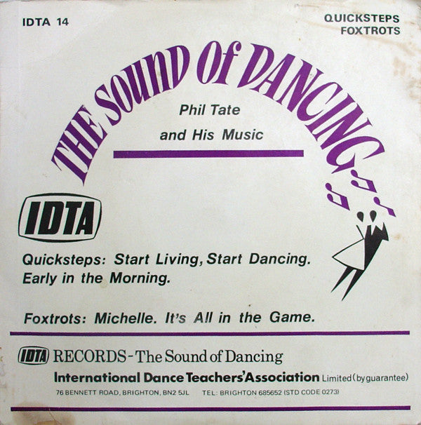 Phil Tate & His Music - Quicksteps / Foxtrots (7", EP)